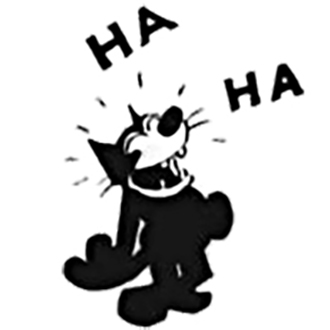 Felix the Cat. Pat Sullivan, or Otto Messmer.