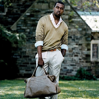 Kanye West. Publicity still by Sarah Friedman.